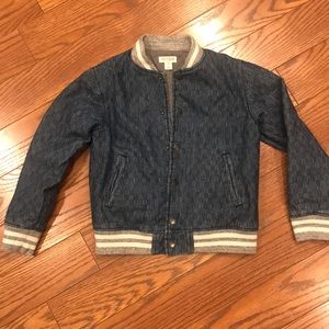 Cat & Jack Jean Bomber Jacket